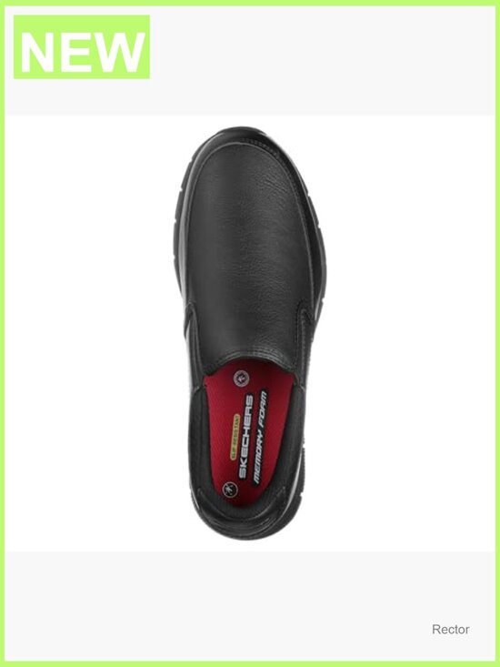 Workplace Slip Resistant Shoes Memory Foam Cushioning main image 7